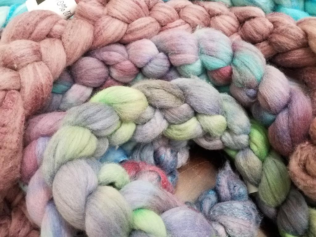 Merino & Silk Blends Hand Dyed by Betwitching Fibers