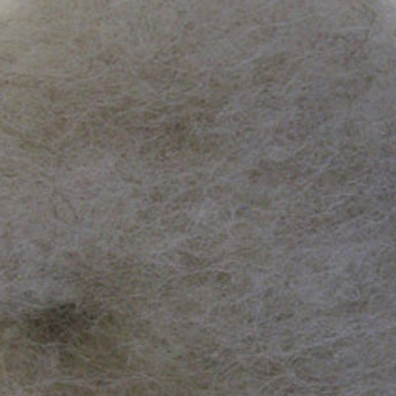 Bewitching Fibers Needle Felting Carded Wool - 8 ounce - Oatmeal