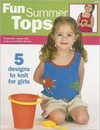 Fun Summer Tops - 5 Designs to Knit for Girls #4488