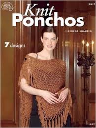 Knit Ponchos - 7 Designs
