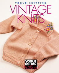 Vogue Knitting on the Go Vintage Knits book by Vogue