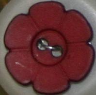 #112416 15 mm (6/10 inch) Fashion Button by Dill - Maroon