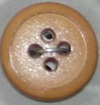 #150330 12mm (1/2 inch) Round Fashion Button by Dill - Brown