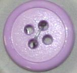 #150338 12mm (1/2 inch) Round Fashion Button by Dill - Lilac