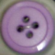#150339 14mm (5/9 inch) Round Fashion Button by Dill - Mauve