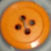 #150355 14mm (5/9 inch) Round Fashion Button by Dill - Pumpkin
