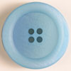 #370481 25mm (1 inch) Round Blue Fashion Button by Dill