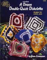 A Dozen Double Quick Dishcloths - Crochet - 1239