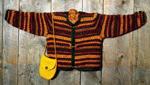Harrisville Designs Wanderer Jacket Knit Pattern (P710)