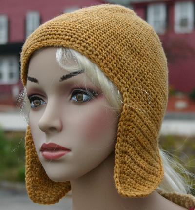 Wildcat Crochet Earflap Hat Kit