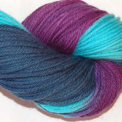 Ivy Brambles Superwash Worsted Yarn #208 Blue O...
