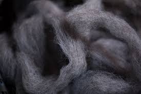 Border Leicester and Alpaca Milled Roving 4 oz