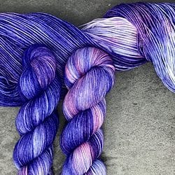 Shirsty Cat Designs BFL Sock Yarn - After Midnight