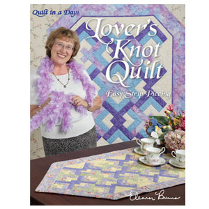 Lovers Knot Quilt in a Day Pattern Book by Eleanor Burns