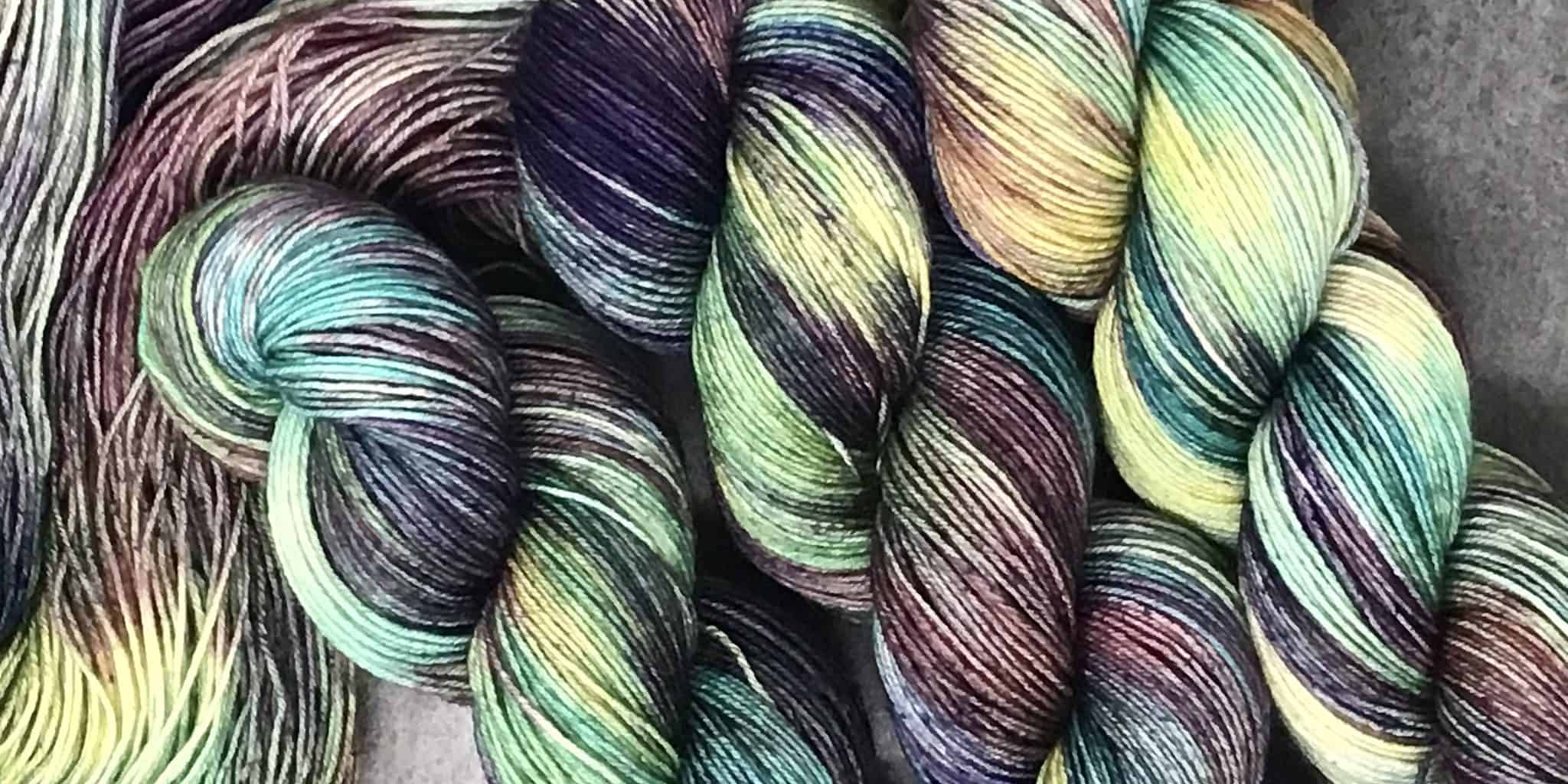 Shirsty Cat Designs BFL Sock Yarn - Detour Arou...