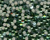 Swarovski Crystal Rhinestones 20ss Flatback in Green Tourmaline