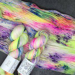 Shirsty Cat Designs BFL Sock Yarn - Pixie