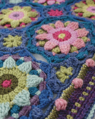 Yarn Pack - Summer Palace Crochet Blanket by Ja...